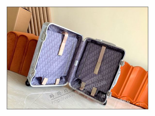 Rimowa拉杆箱 66656 2020年巴黎春夏新品 全鋁鎂合金登機箱 日默瓦拉箱 Dior x Rimowa驚豔聯名行李箱xzx1053